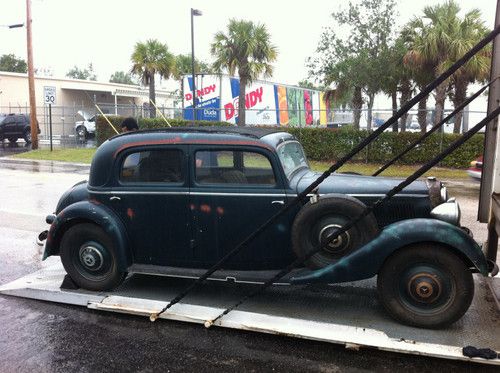 1936 mercedes 230b webasto roof very rare pre-war mercedes