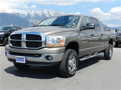 Mega cab slt laramie 4x4 5.9 cummins diesel shortbed low reserve auto