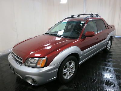 2003 subaru baja awd low reserve t-hitch ac cd 5 speed manual clean