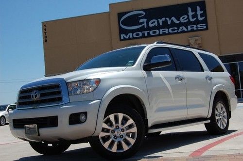 2012 toyota sequoia * 2wd * platinum edition * buckets * has it all!