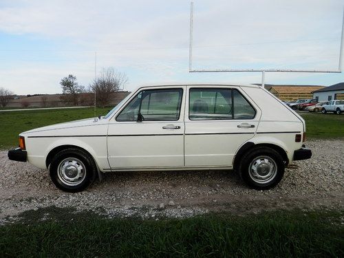 1984 volkwagen vw rabbit diesel - 4 speed - arizona car - looks and runs awesome