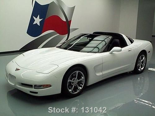 2004 chevy corvette 5.7l v8 auto leather targa top 64k texas direct auto