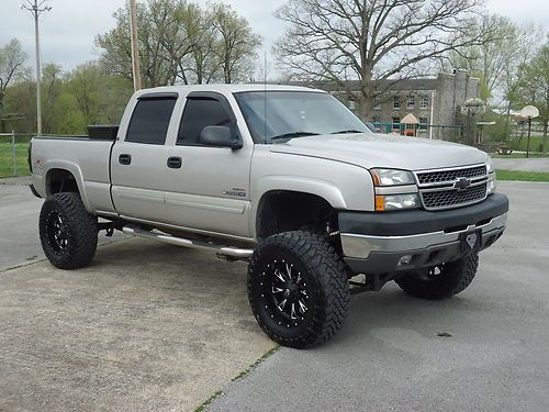 2005 silverado 2500hd duramax crew cab lifted 4x4 diesel loaded with upgrades