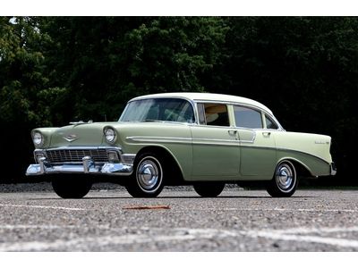 1956 belair sedan - v8 automatic two tone - cool cruiser