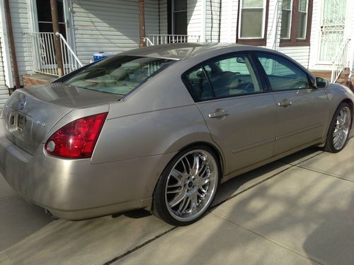 2006 nissan maxima sl 75k 22" rims dub custom