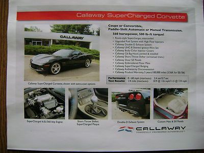 6 speed SC600 1 of 1 Callaway built faster than a Z06 and Supercharged as ZR1, US $55,980.00, image 19