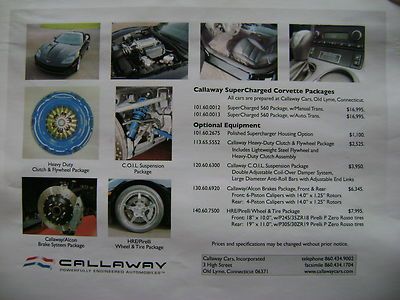 6 speed SC600 1 of 1 Callaway built faster than a Z06 and Supercharged as ZR1, US $55,980.00, image 20