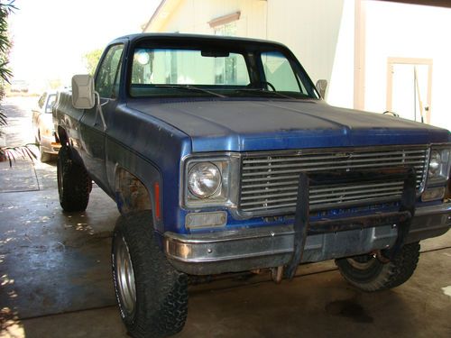 1978 Chevy 1 ton, 4 x 4 with new 350 engine and AC., US $4,000.00, image 4