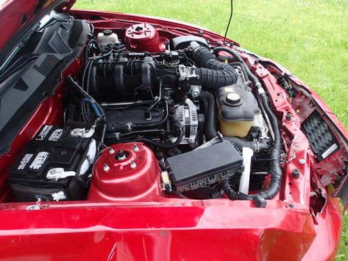 2010 Ford Mustang, salvage, damaged, wrecked, leather, mustang, image 3