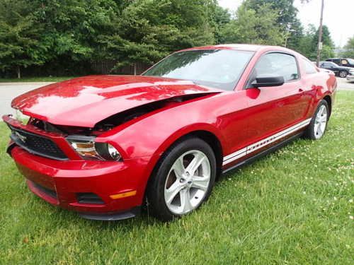 2010 Ford Mustang, salvage, damaged, wrecked, leather, mustang, image 11