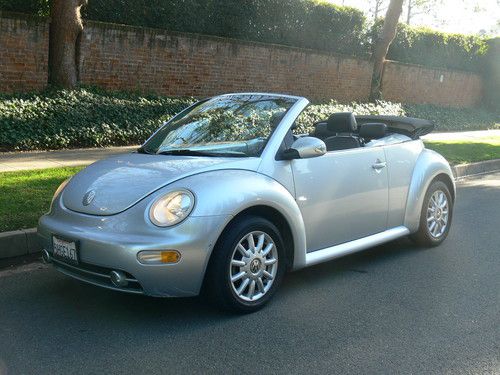 2004 volkswagen beetle gls convertible 2-door 2.0l