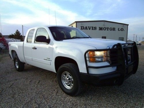 3/4 ton 4wd extended cab sle 4x4 duramax turbo diesel