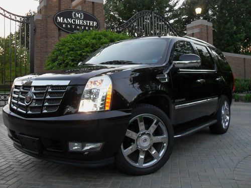2010 cadillac escalade awd navigation rear dvd 22's factory warranty nice suv!!!