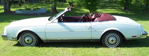 2 identical 1983 buick riviera convertibles for 1 price 2 of only 1750 made