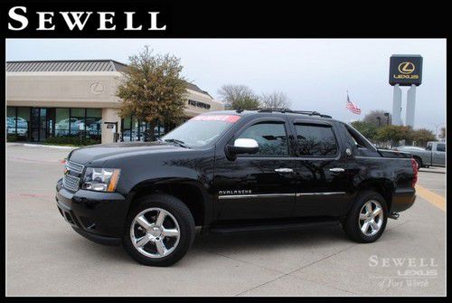 13 avalanche ltz black diamond 4x4 navi sunroof dvd heated seats chromes