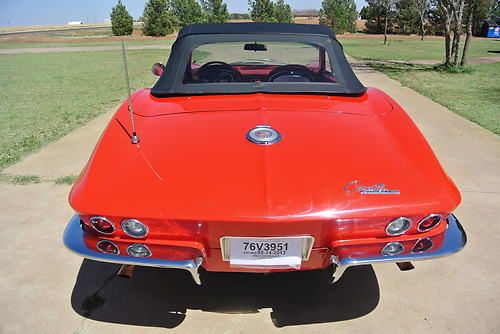 **LOOK**REDUCED** 1964 Corvette Stingray Convertible Restored, US $37,500.00, image 4
