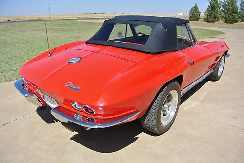 **LOOK**REDUCED** 1964 Corvette Stingray Convertible Restored, US $37,500.00, image 5