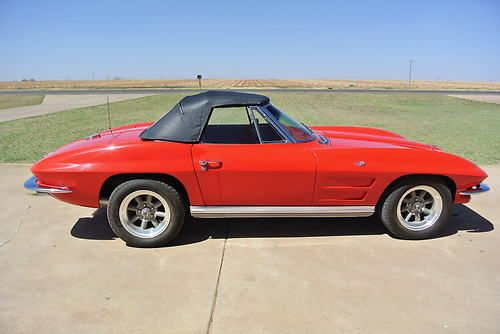 **LOOK**REDUCED** 1964 Corvette Stingray Convertible Restored, US $37,500.00, image 6