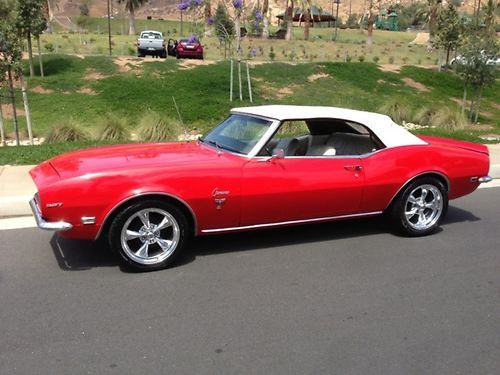 1968 chevrolet camaro convertible