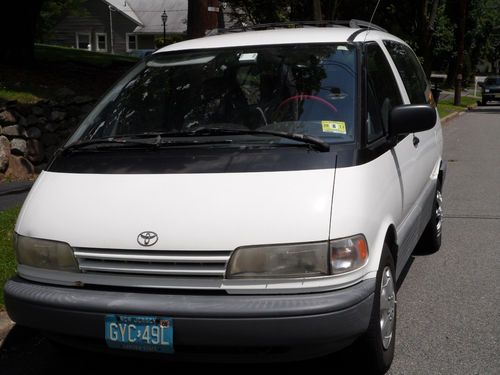 1991 toyota previa dx mini passenger van 3-door 2.4l one owner