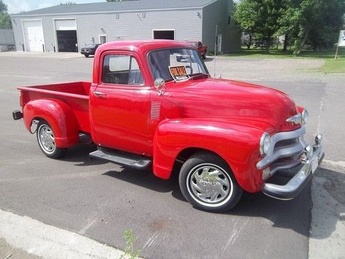 1954 chevrolet 3100 series pickup 235 straight 6 3spd manual