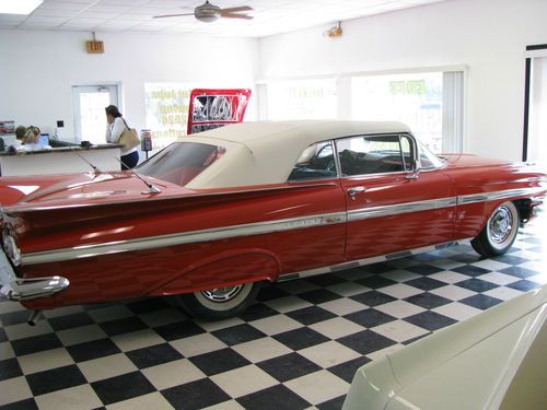1959 chevrolet impala convertible 348 ci. tri power