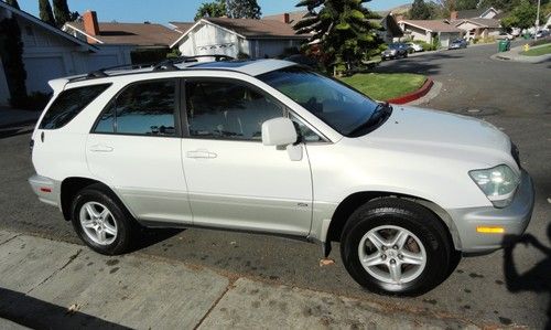 2002 lexus rx300 fwd sport utility 4-door 3.0l v6 excellent condition