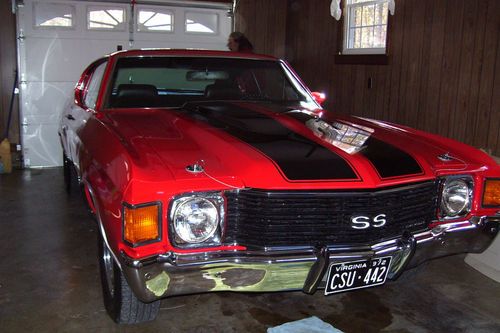 1972 Chevrolet Chevelle SS 7.4L, US $30,000.00, image 3