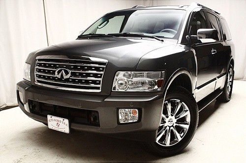 **we finance** 2010 infiniti qx56 4wd 3rdrow navigation reardvd tech