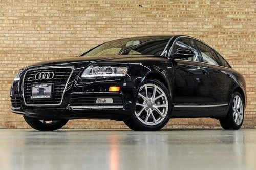 2010 audi a6 3.0t! 1ownr! premium plus! navigation! cold weather! only 28k mi!