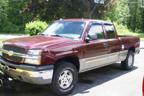 Chevrolet silverado ext cab pickup