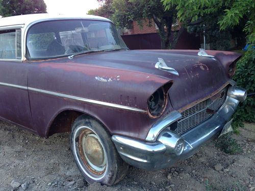 1957 Chevrolet Bel Air Rare Chevy 9 Passenger Wagon NO RESERVE, image 5