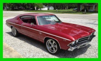 1969 chevrolet chevelle ss 396 4 sd foose wheels