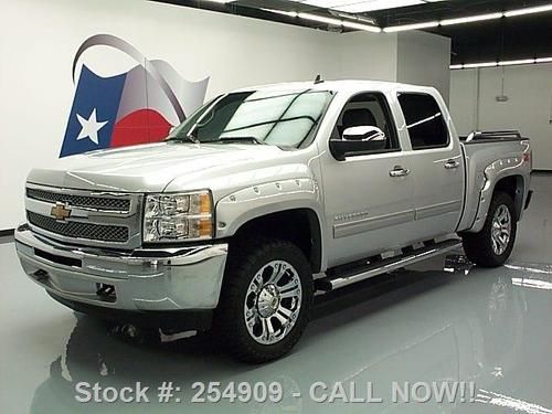 2013 chevy silverado lt crew z71 4x4 leather 20's 9k mi texas direct auto