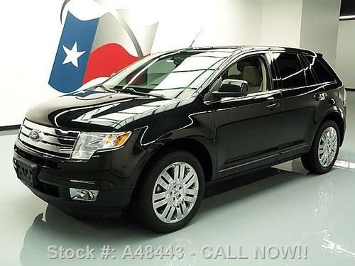 2010 ford edge limited pano sunroof nav 20" wheels 26k texas direct auto