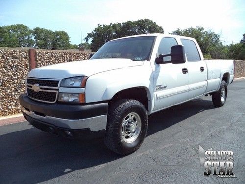 07 silverado 2500 lt 4wd diesel crewcab/longbed/loaded/xnice/1txowner