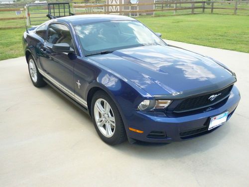 2010 mustang 2d coupe kona blue w/ sport appearance package