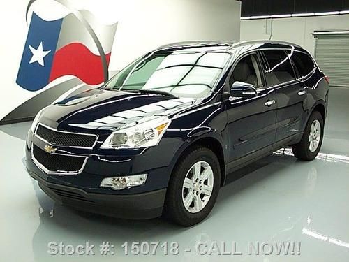 2012 chevy traverse lt leather nav rear cam 3rd row 28k texas direct auto