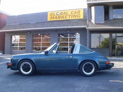 1978 porsche 911sc targa, rare petrol blue, 2 owner az car, looks &amp; runs great!
