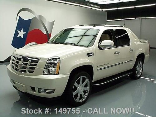 2008 cadillac escalade ext awd sunroof nav dvd 22's 69k texas direct auto