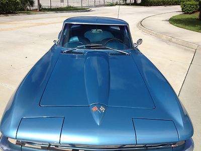 NO RESERVE 1965 Corvette Coupe Matching 327/300 Auto PS PB PW Tele Knock Offs FL, image 9