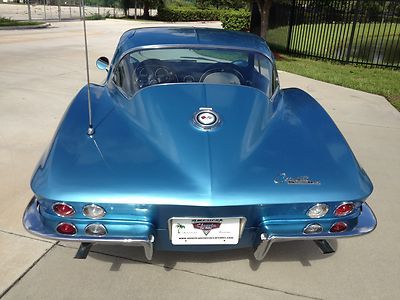 NO RESERVE 1965 Corvette Coupe Matching 327/300 Auto PS PB PW Tele Knock Offs FL, image 17