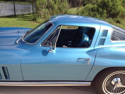 NO RESERVE 1965 Corvette Coupe Matching 327/300 Auto PS PB PW Tele Knock Offs FL, image 22