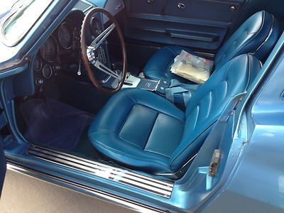 NO RESERVE 1965 Corvette Coupe Matching 327/300 Auto PS PB PW Tele Knock Offs FL, image 31