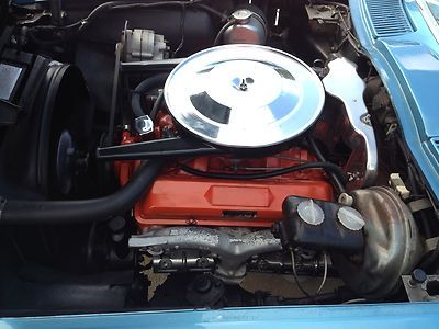 NO RESERVE 1965 Corvette Coupe Matching 327/300 Auto PS PB PW Tele Knock Offs FL, image 39