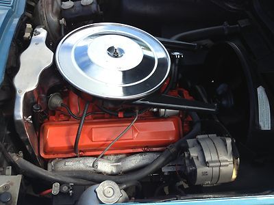 NO RESERVE 1965 Corvette Coupe Matching 327/300 Auto PS PB PW Tele Knock Offs FL, image 46