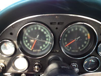 NO RESERVE 1965 Corvette Coupe Matching 327/300 Auto PS PB PW Tele Knock Offs FL, image 48