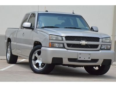 2005 chevy silverado ss ext cab awd lthr s/roof clean fresh trade $599 ship