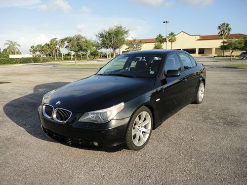 2005 bmw 545i florida car navigation sport pkg premium sound pkg good carfax