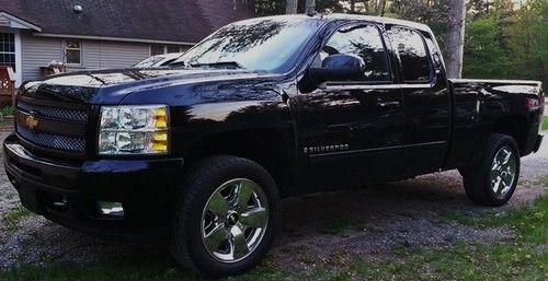 2009 Chevrolet Silverado 1500 Extended Cab Black Z-71 4WD 47k miles Chevy, US $21,480.00, image 3